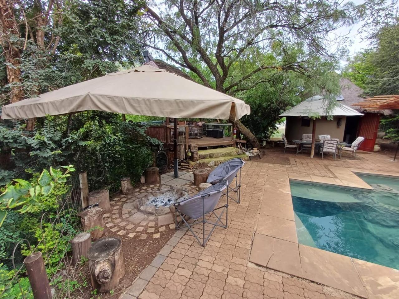 Adorable Unique Guest House - African Bush Feel Kalkheuvel المظهر الخارجي الصورة